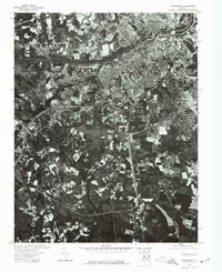 Petersburg 1974 topographic map thumbnail