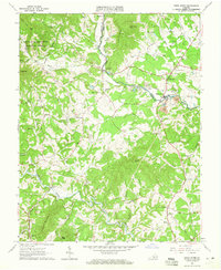 Piney River 1963 topographic map preview