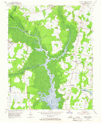Pleasant Ridge 1954 topographic map thumbnail