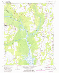 Pleasant Ridge 1954 topographic map thumbnail