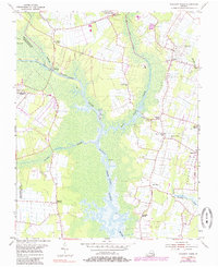Pleasant Ridge 1954 topographic map thumbnail