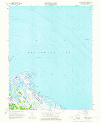 Poquoson East 1964 topographic map thumbnail