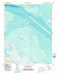 Poquoson East 1964 topographic map thumbnail