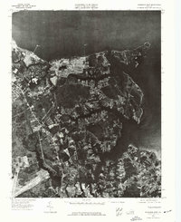 Poquoson West 1973 topographic map preview