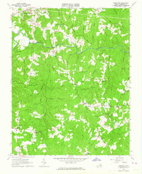 Powellton 1963 topographic map thumbnail