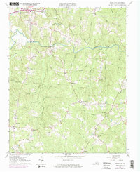 Powellton 1963 topographic map thumbnail