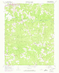 Powellton 1963 topographic map thumbnail