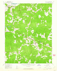 Powhatan 1943 topographic map thumbnail