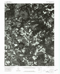Prince George 1974 topographic map thumbnail