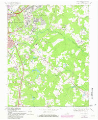 Prince George 1969 topographic map thumbnail