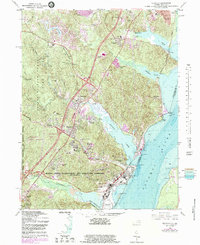 Quantico 1966 topographic map thumbnail