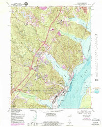 Quantico 1966 topographic map thumbnail