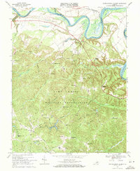 Rappahannock Academy 1969 topographic map thumbnail