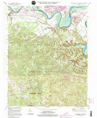 Rappahannock Academy 1994 topographic map thumbnail