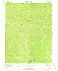 Rawley Springs 1967 topographic map thumbnail
