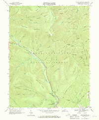 Rawley Springs 1967 topographic map thumbnail