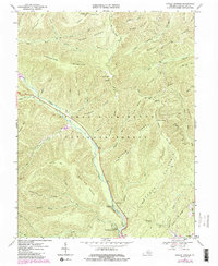 Rawley Springs 1967 topographic map thumbnail