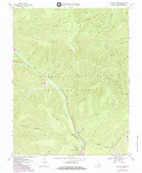 Rawley Springs 1967 topographic map thumbnail