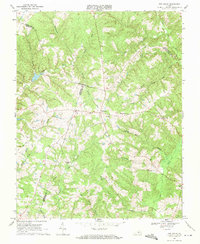 Red House 1968 topographic map thumbnail