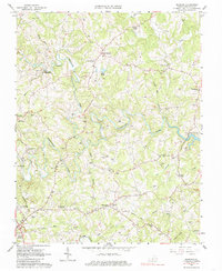 Redwood 1963 topographic map thumbnail
