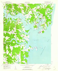 Reedville 1944 topographic map thumbnail