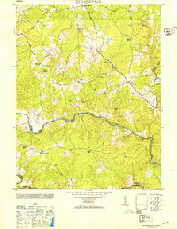 Richardsville 1953 topographic map thumbnail