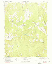 Richardsville 1968 topographic map thumbnail