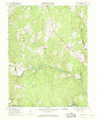 Richardsville 1968 topographic map thumbnail