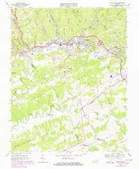 Richlands 1968 topographic map thumbnail
