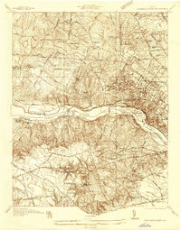 Richmond West topographic map thumbnail