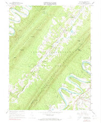 Rileyville 1966 topographic map thumbnail