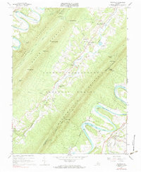Rileyville 1966 topographic map thumbnail