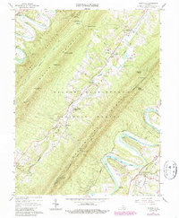 Rileyville 1966 topographic map thumbnail