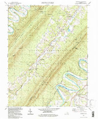 Rileyville 1994 topographic map thumbnail