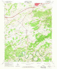 Riner 1965 topographic map thumbnail