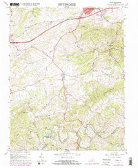 Riner 1965 topographic map thumbnail