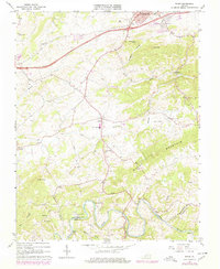 Riner 1965 topographic map thumbnail