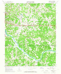 Ringgold 1965 topographic map thumbnail