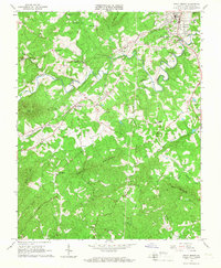 Rocky Mount 1965 topographic map thumbnail