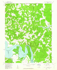 Rollins Fork 1949 topographic map thumbnail
