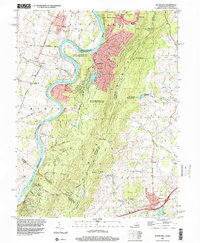 Round Hill 1997 topographic map thumbnail