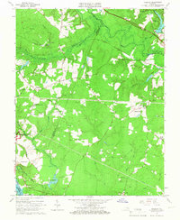 Roxbury 1965 topographic map thumbnail