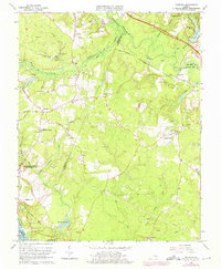 Roxbury 1965 topographic map thumbnail