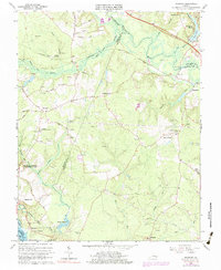 Roxbury 1965 topographic map thumbnail