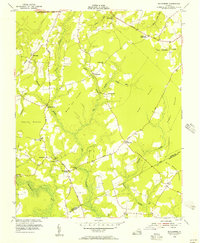Runnymede 1954 topographic map thumbnail