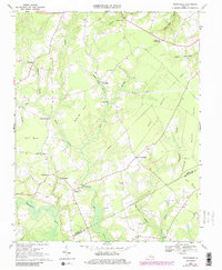 Runnymede 1968 topographic map thumbnail