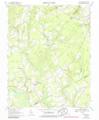 Runnymede 1968 topographic map thumbnail