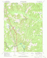 Ruther Glen 1969 topographic map thumbnail