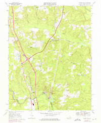 Ruther Glen 1969 topographic map thumbnail