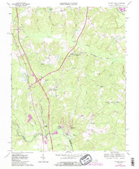 Ruther Glen 1969 topographic map thumbnail